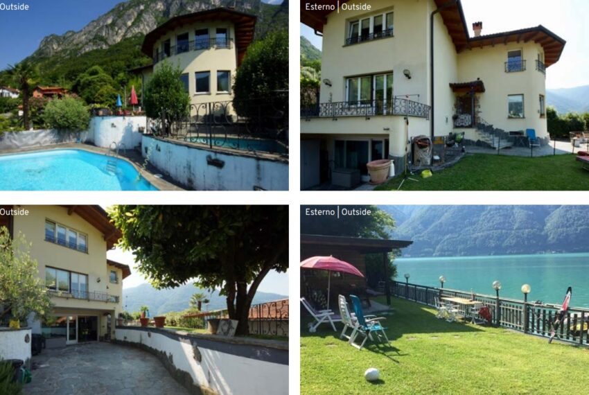 Porlezza Lake front villa with garden and swimming pool (2)