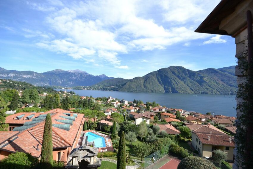 Tremezzina Mezzegra apartment for sale in residence with pool and tennis. Lake view (22)