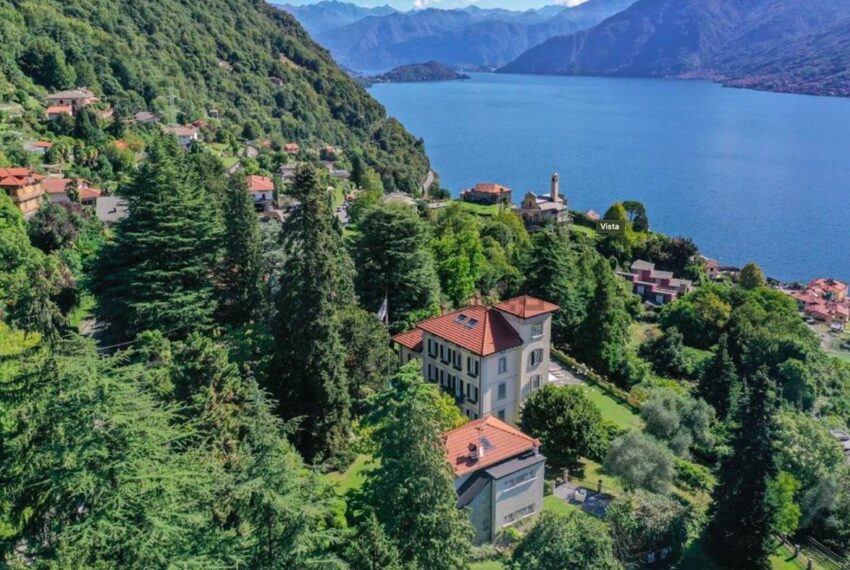 Lake Como luxury villa for sale including pool and parkland (21)
