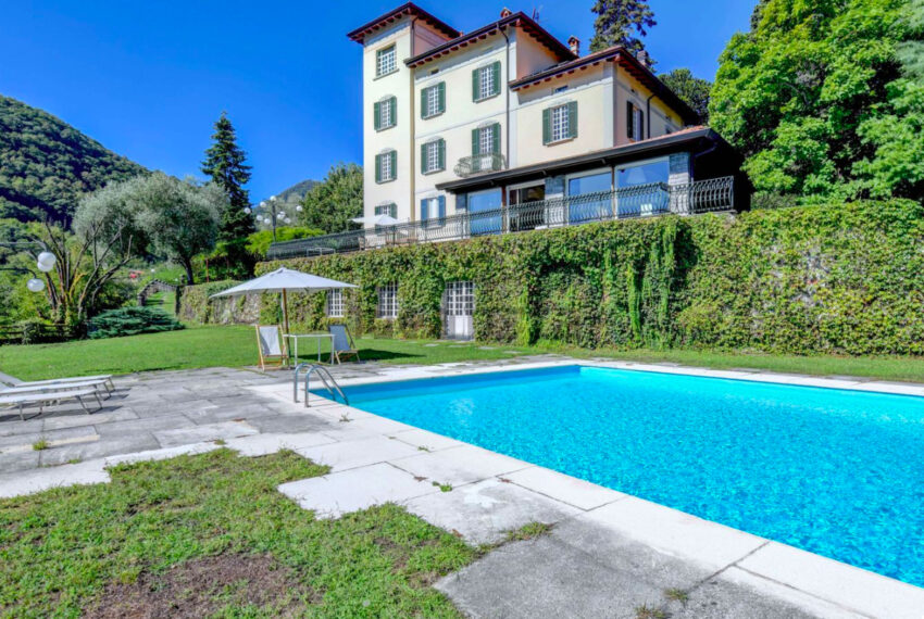 Lake Como luxury villa for sale including pool and parkland (3)