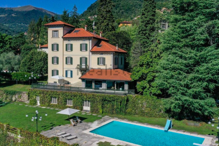 Lake Como luxury villa for sale including pool and parkland (5)