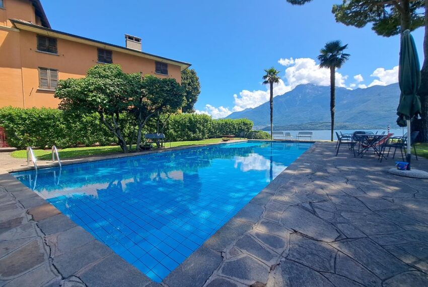 Domaso lake front apartment in residence with pool (3)