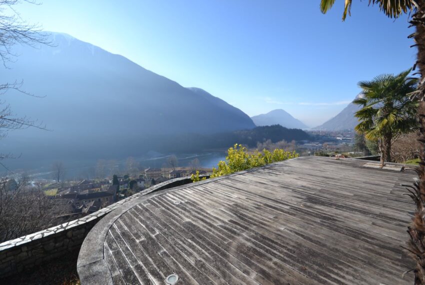 Villa Carlazzo Lago Lugano, Lago Como con piscina interna e vista lago (3)