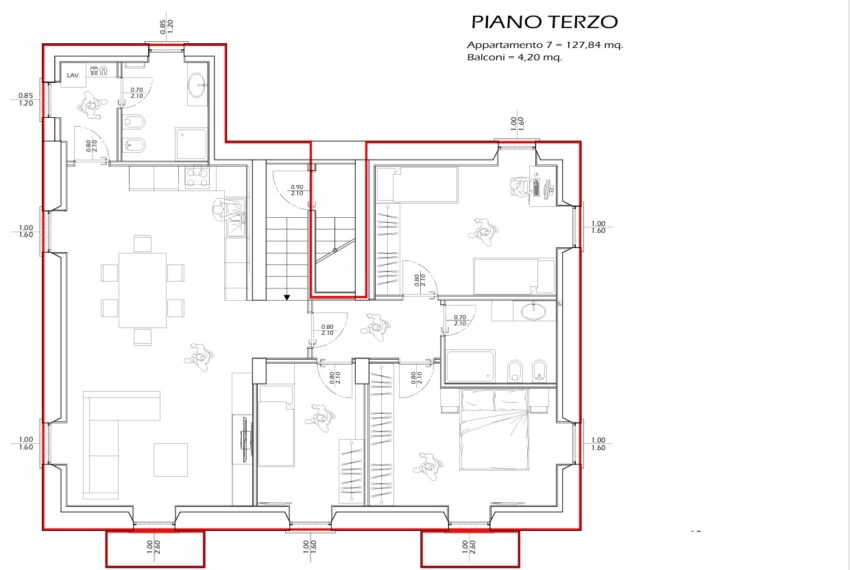 Piano Terzo app. 7