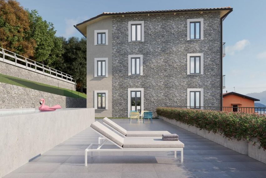 CREMIA New apartments in stone house with pool (5)