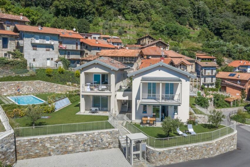 Apartment for sale in Domaso in residence with pool (26)
