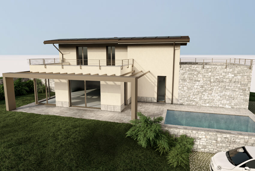 Menaggio villa di buova costruzione con piscina e giardino (1)