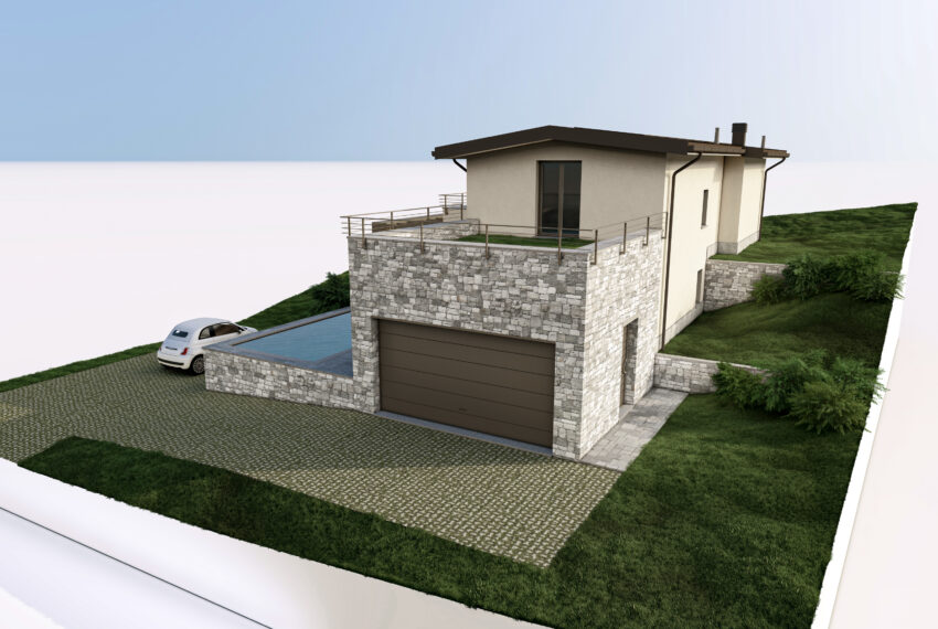 Menaggio villa di buova costruzione con piscina e giardino (3)